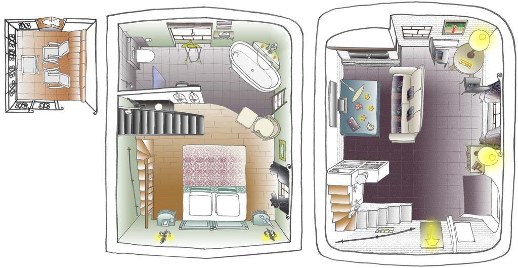 La Suite Du Village D'Èze Exteriör bild
